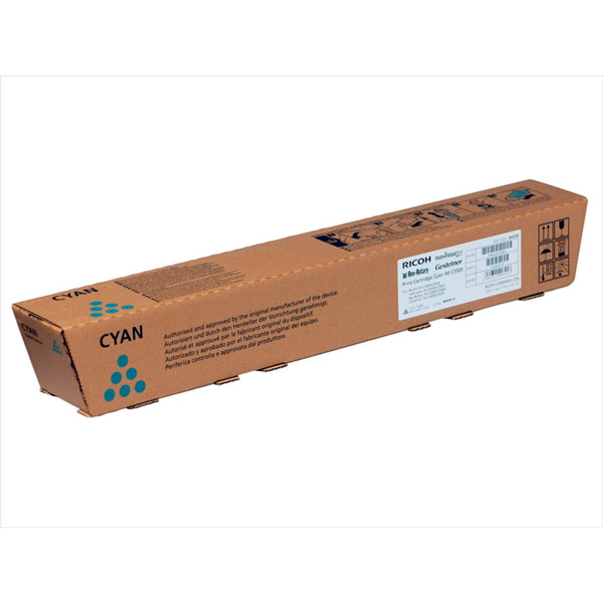 Cyan lasertoner Type IM C - Ricoh - 19.000 sider