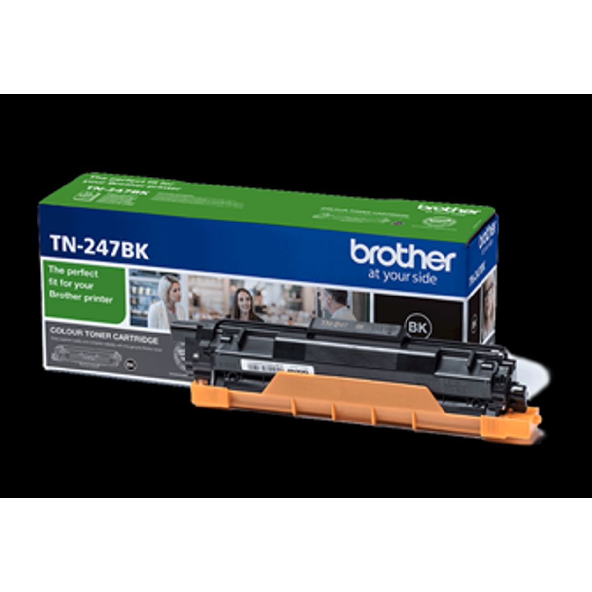 Sort lasertoner - Brother TN243BK - 1000 sider