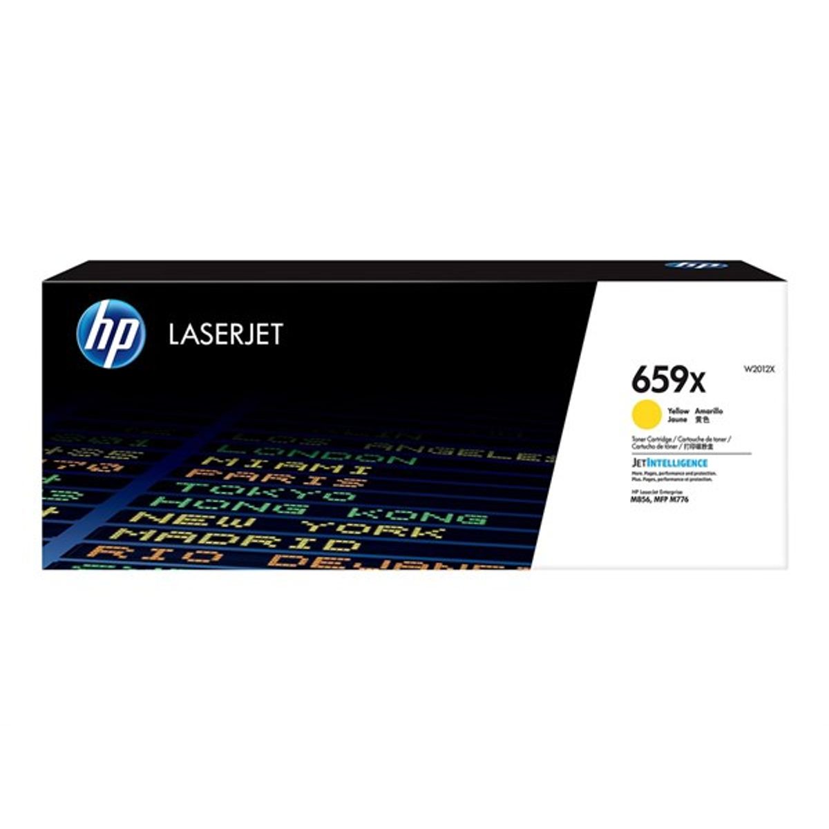 Gul lasertoner - HP W2012X - 29.000 sider