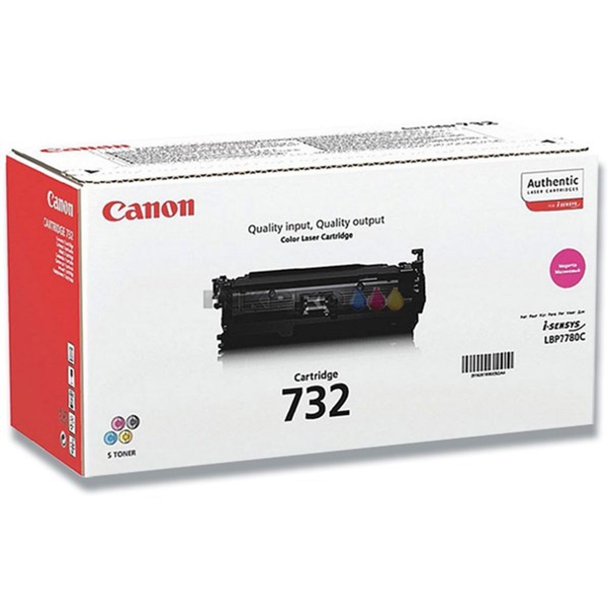 Magenta lasertoner 732 - Canon - 6.400 sider.