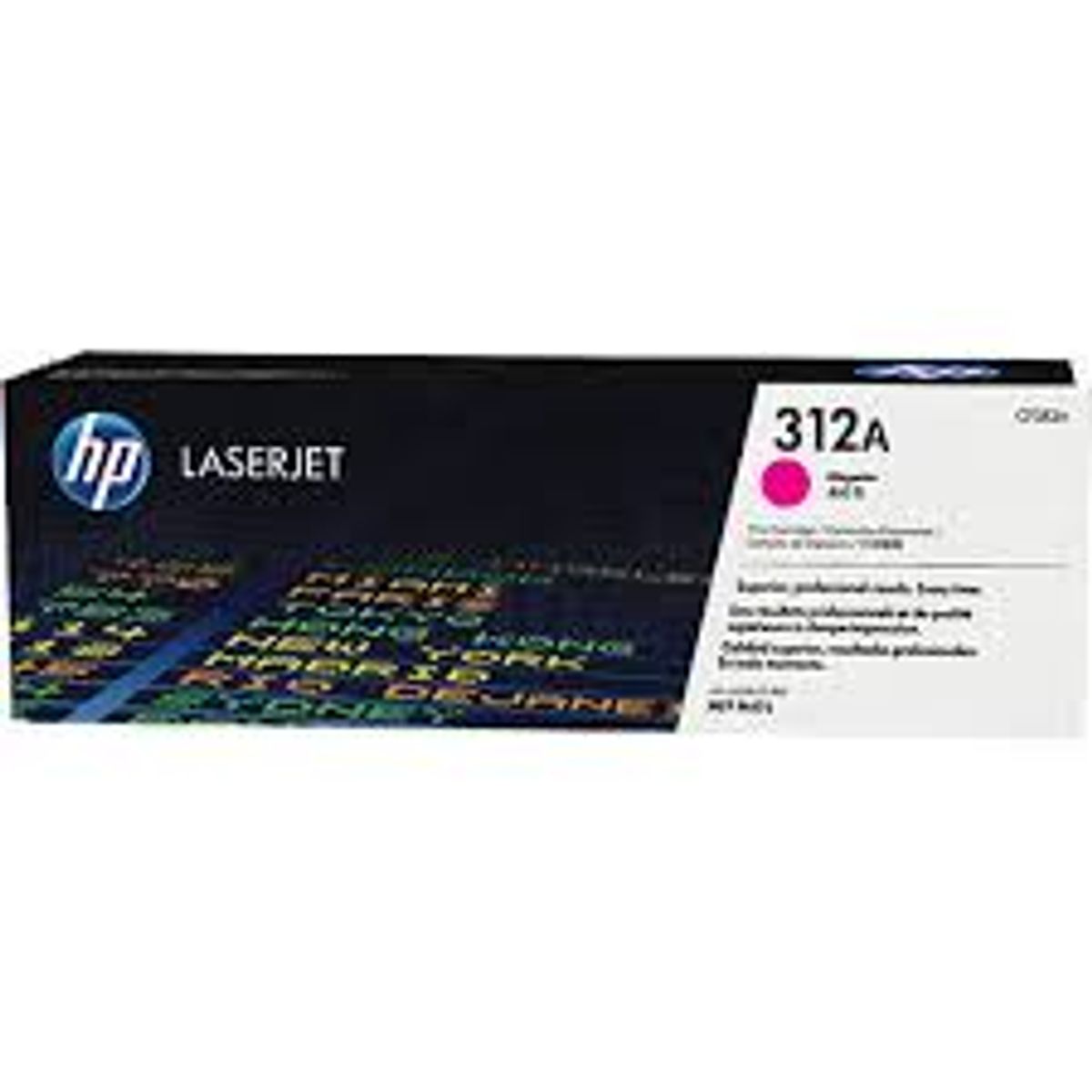 Magenta lasertoner - HP nr.312A - 2.700 sider