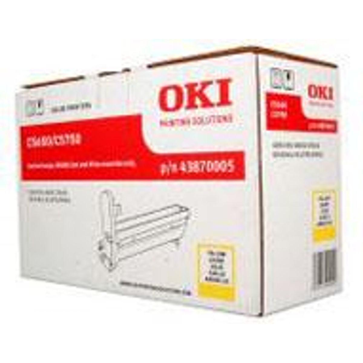 Gul tromle 5650/5750 - OKI original -