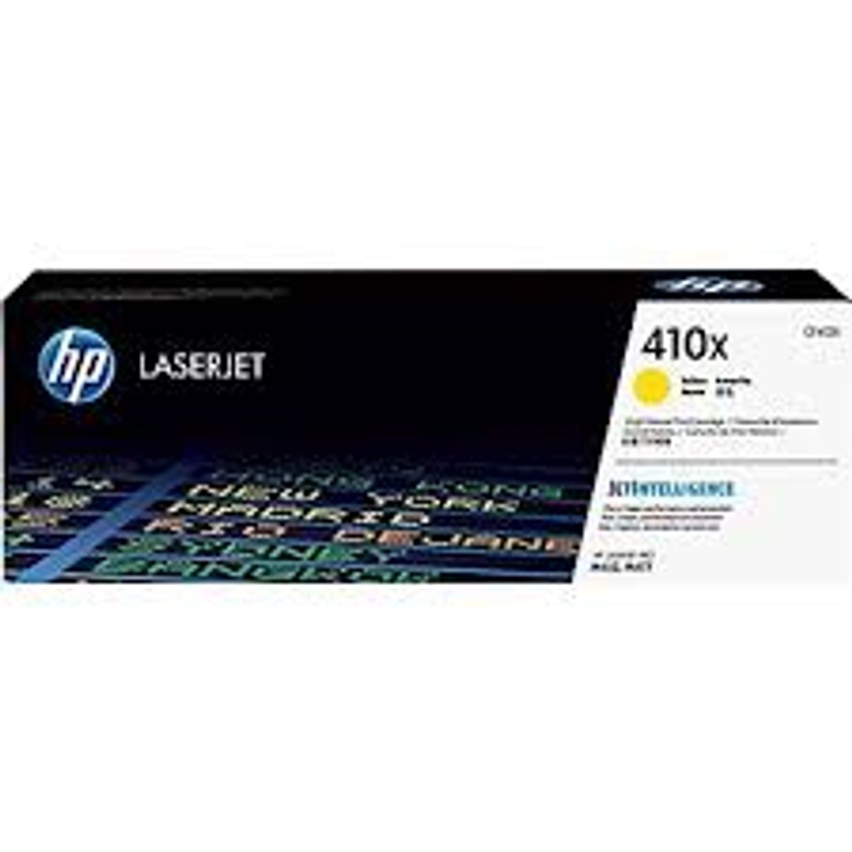 Gul lasertoner - HP 410X - 5.000 sider