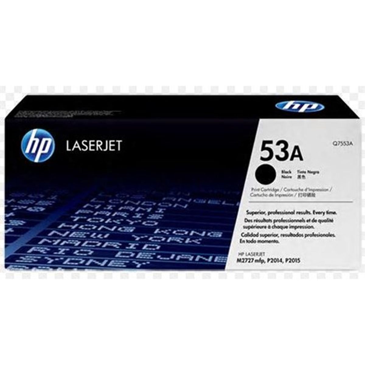 Sort lasertoner - HP nr.53 A - 3.000 sider