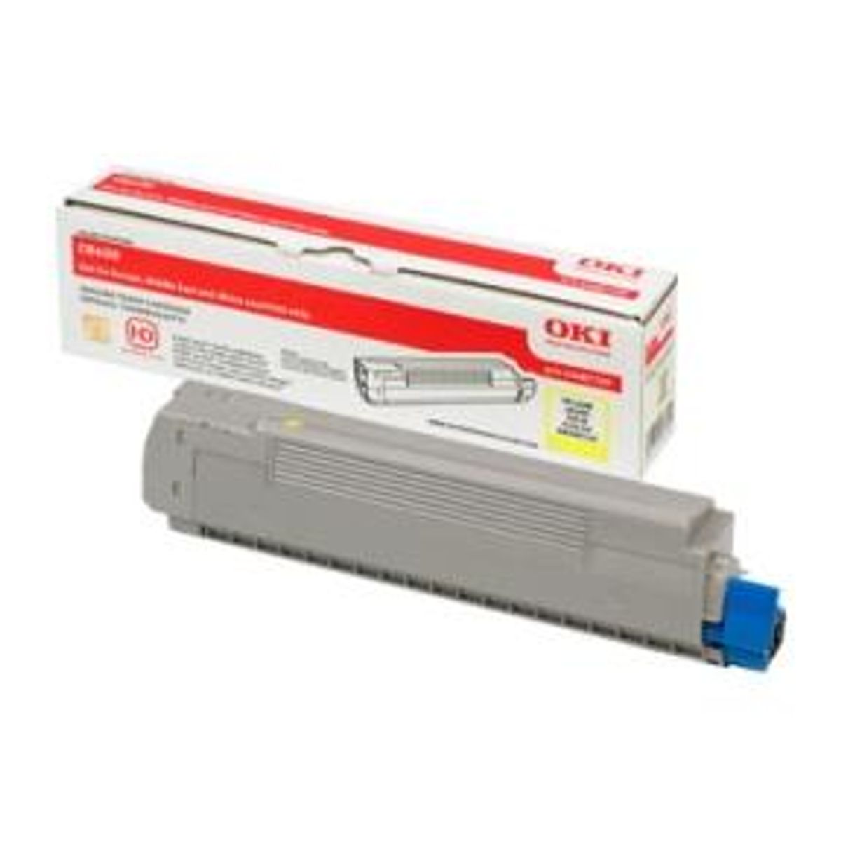 Gul lasertoner C86/88 - OKI - 6.000 sider.