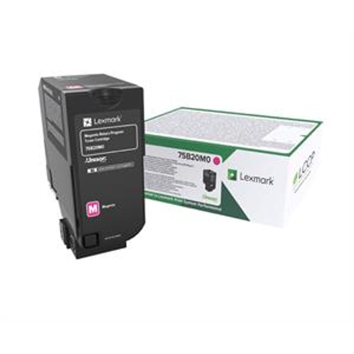 Magenta lasertoner - Lexmark 75B20M0 - 10.000 sider