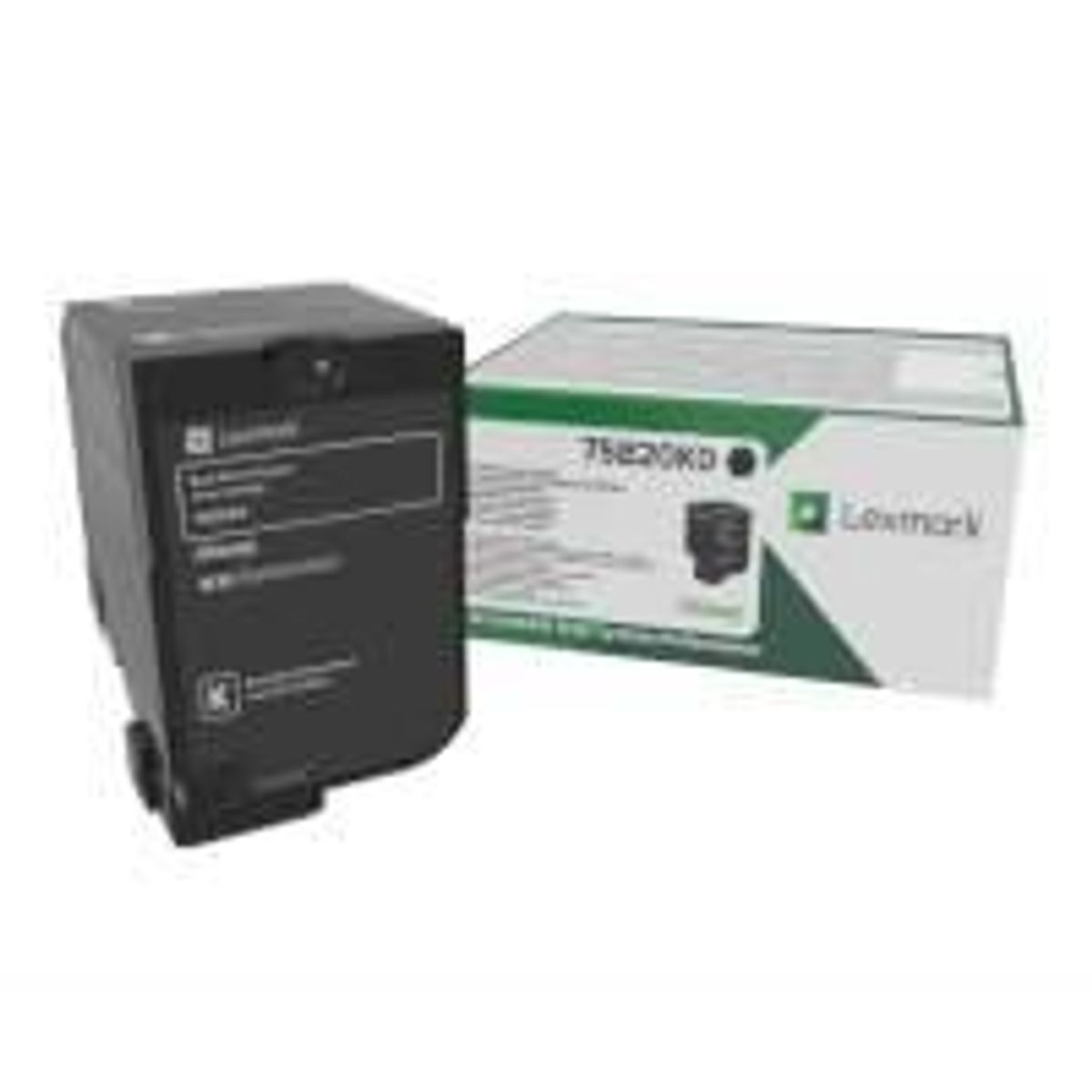 Sort lasertoner - Lexmark 75B20K0 - 13.000 sider