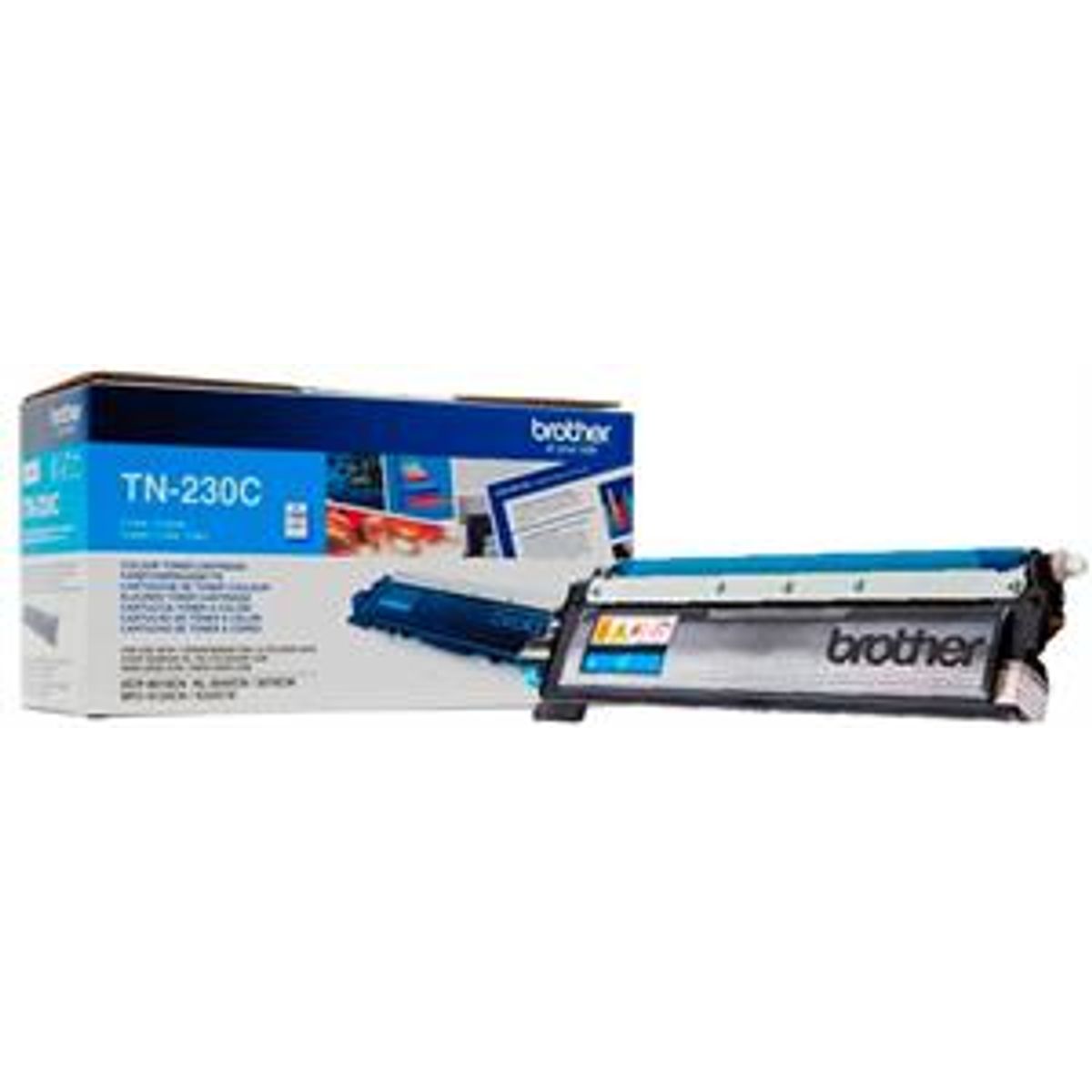 Cyan lasertoner 230C - Brother - 1.400 sider.