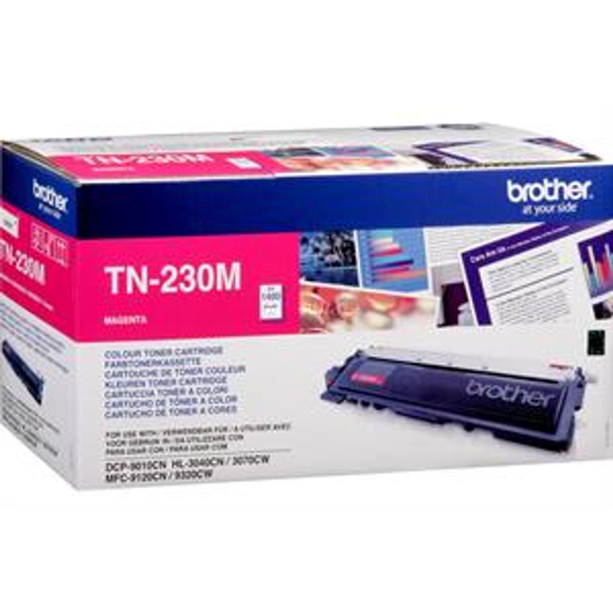 Magenta lasertoner 230M - Brother - 1.400 sider.