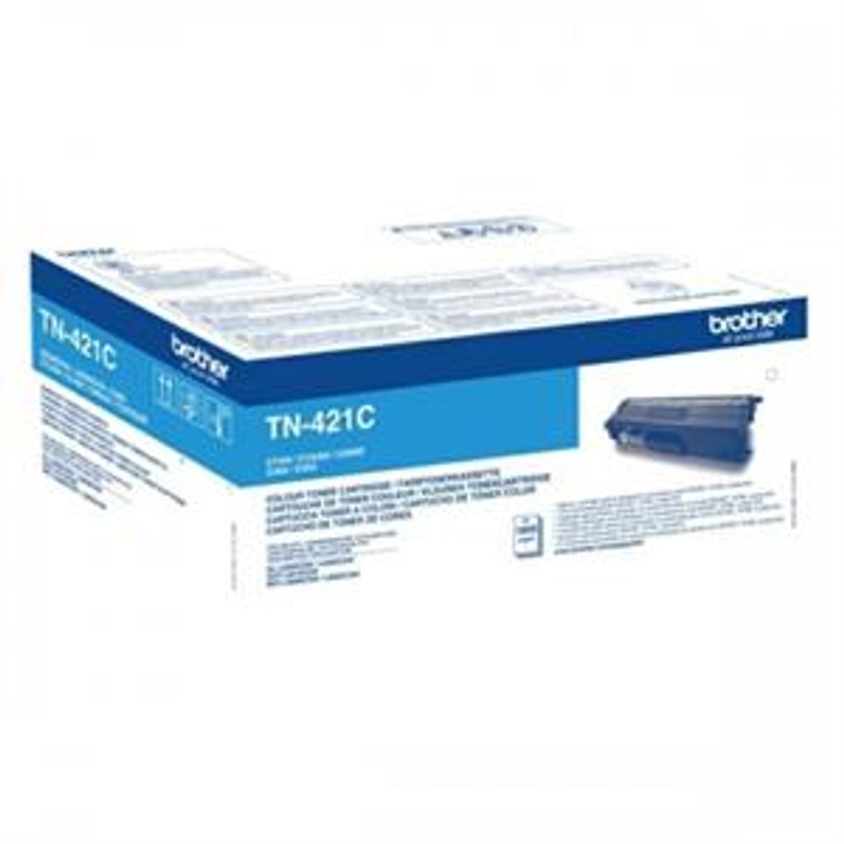 Cyan lasertoner TN421C - Brother - 1.800 sider.