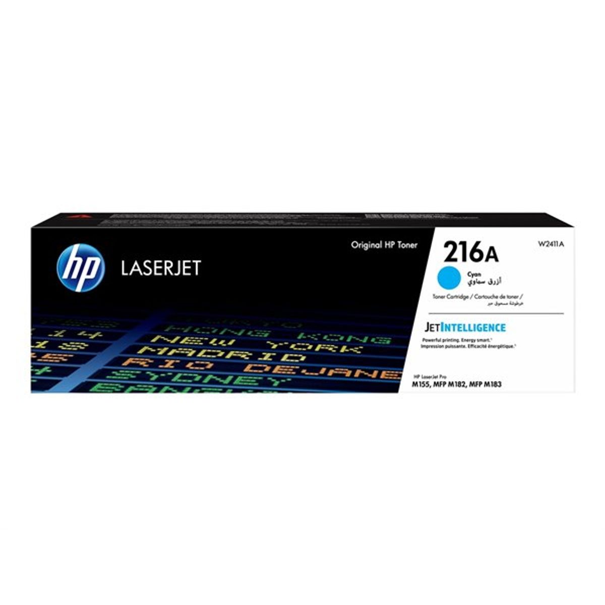 Cyan lasertoner - HP W2411A - 850 sider