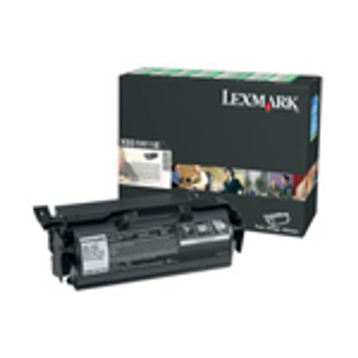 Sort lasertoner - Lexmark 651H - 25.000 sider