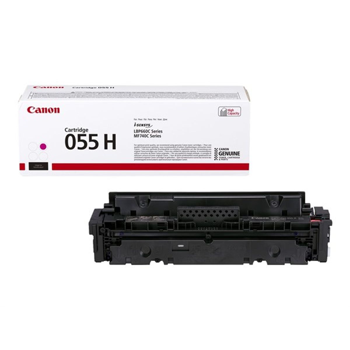 Magenta lasertoner CRG-055H - Canon - 5.900 sider.