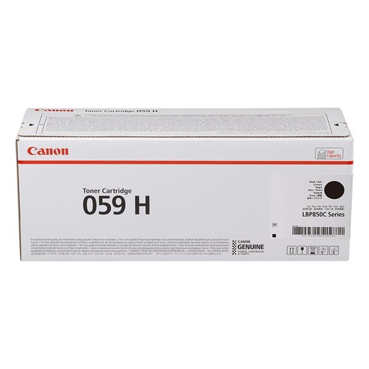 Sort lasertoner 059H - Canon - 15.500 Sider.