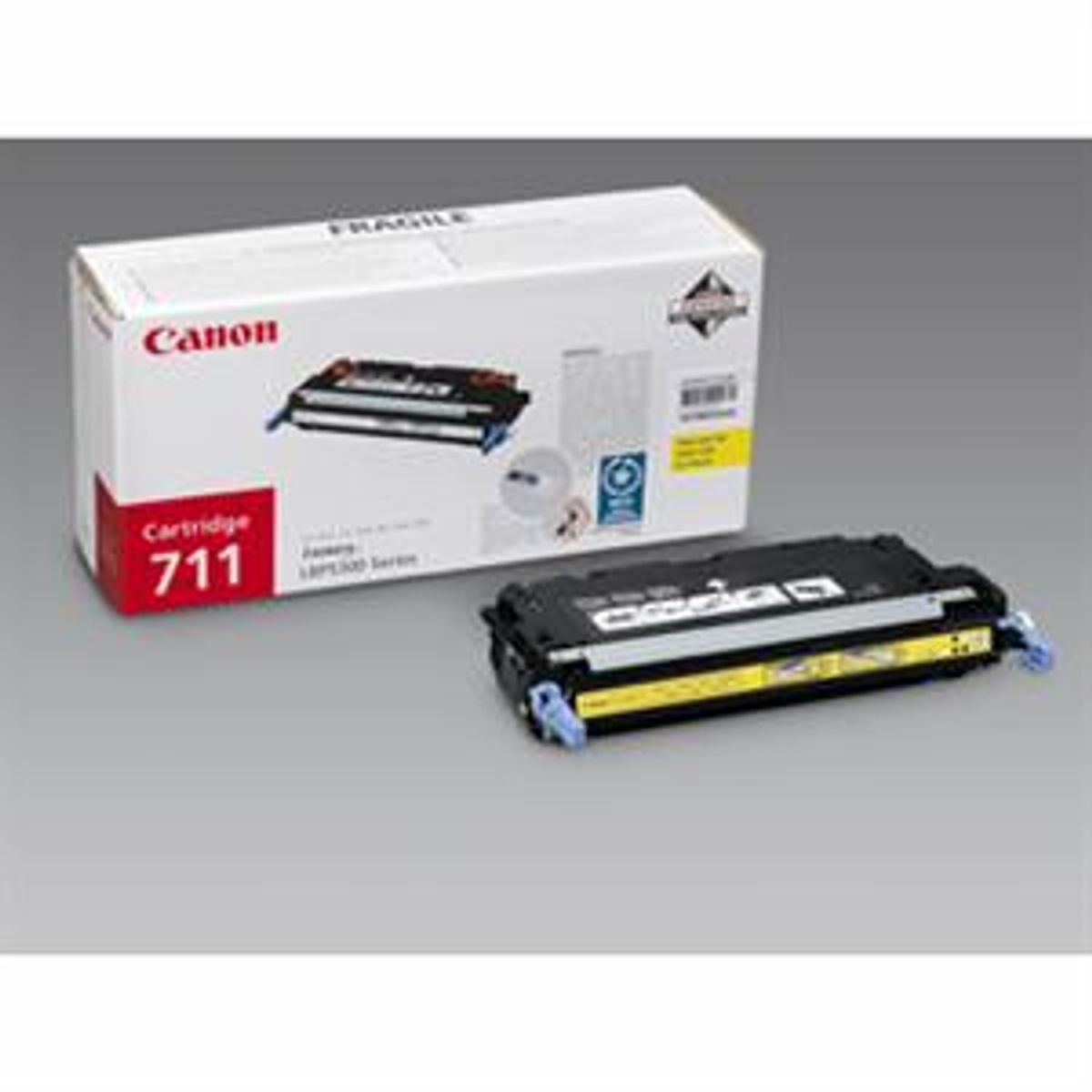 Gul lasertoner 711Y - Canon - 6.000 sider.