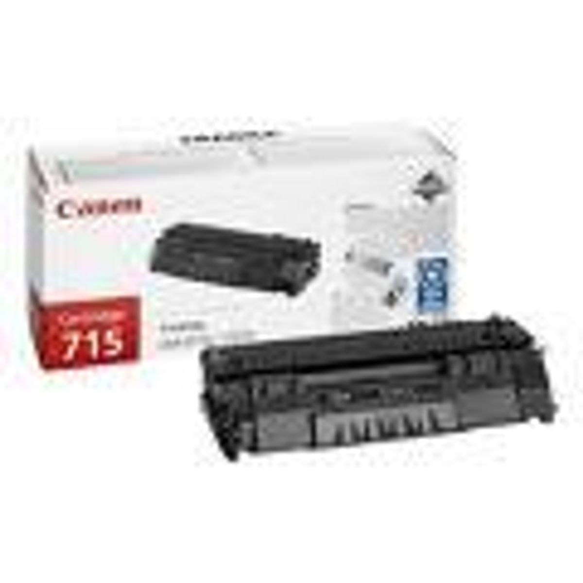 Sort lasertoner 715BK - Canon - 3.000 sider.