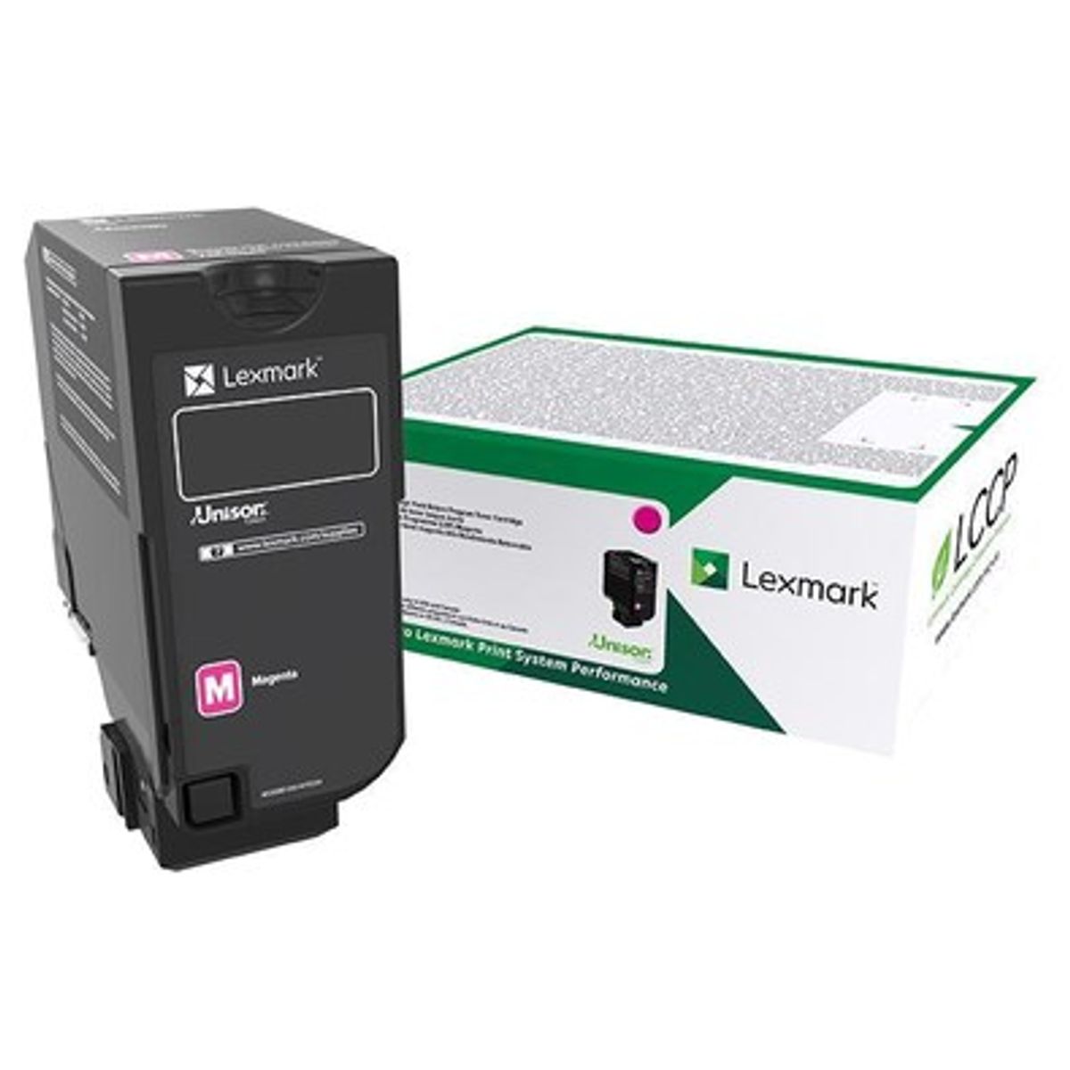 Magenta lasertoner - Lexmark 827M - 15.000 sider