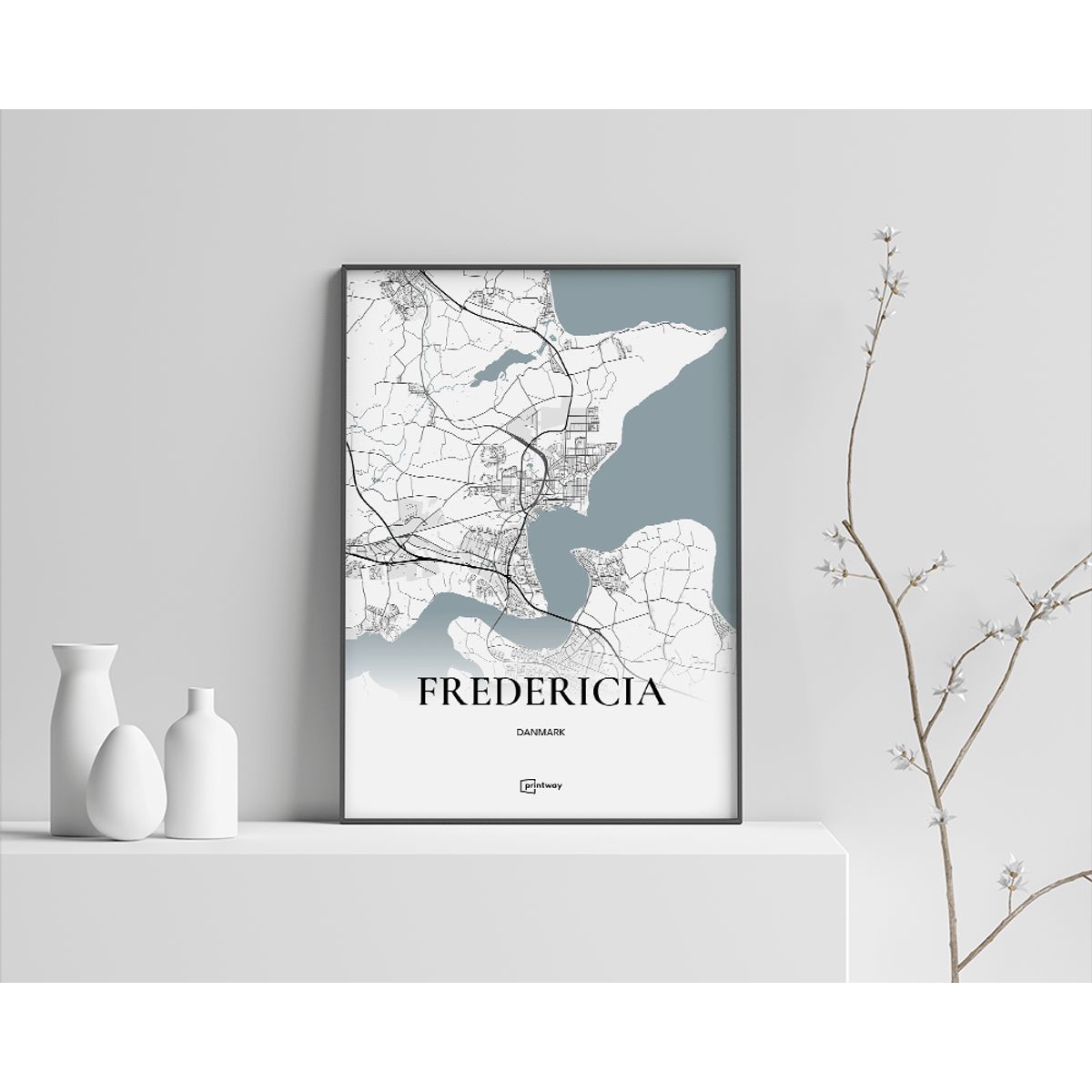 Fredericia Plakaten 50×70 cm (B2)