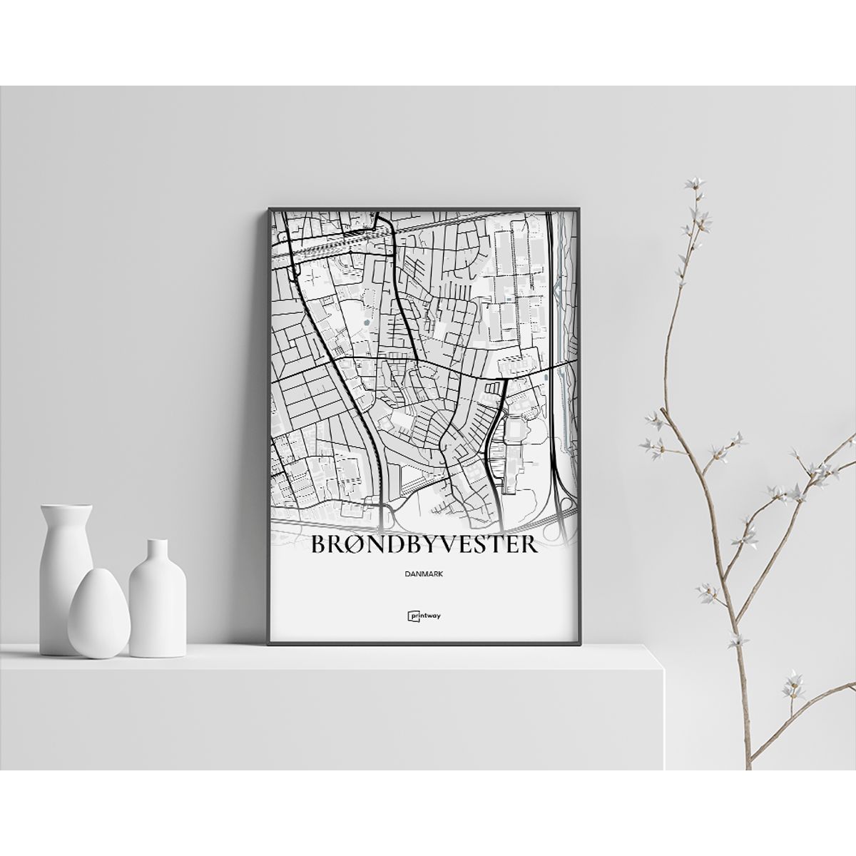 Brøndbyvester Plakaten 50×70 cm (B2)