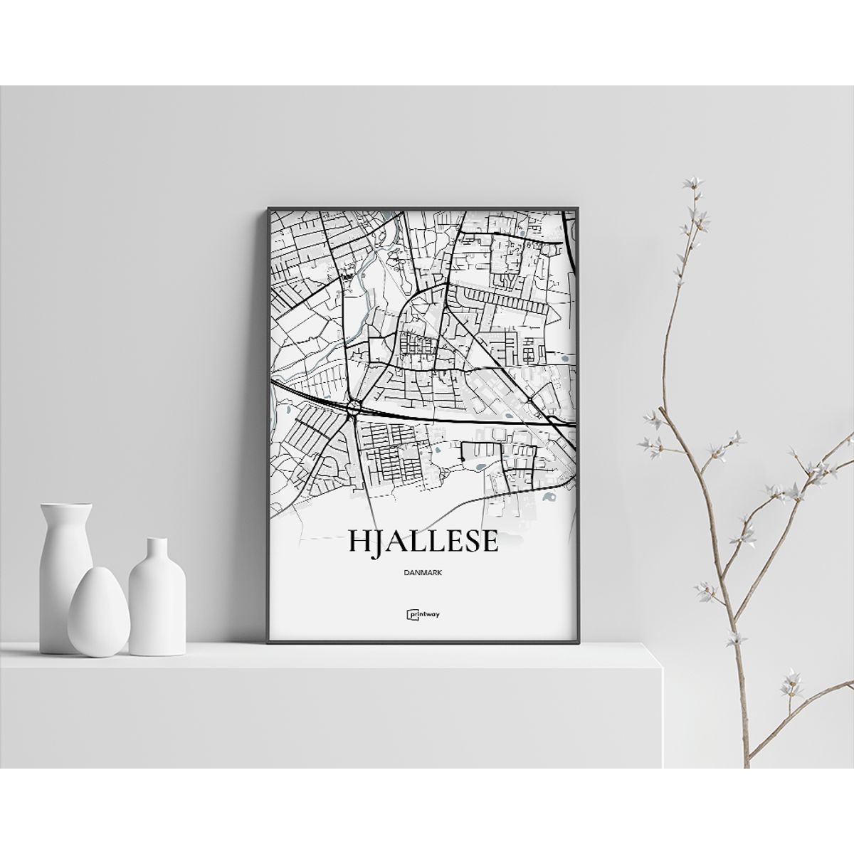 Hjallese Plakaten 70×100 cm (B1)