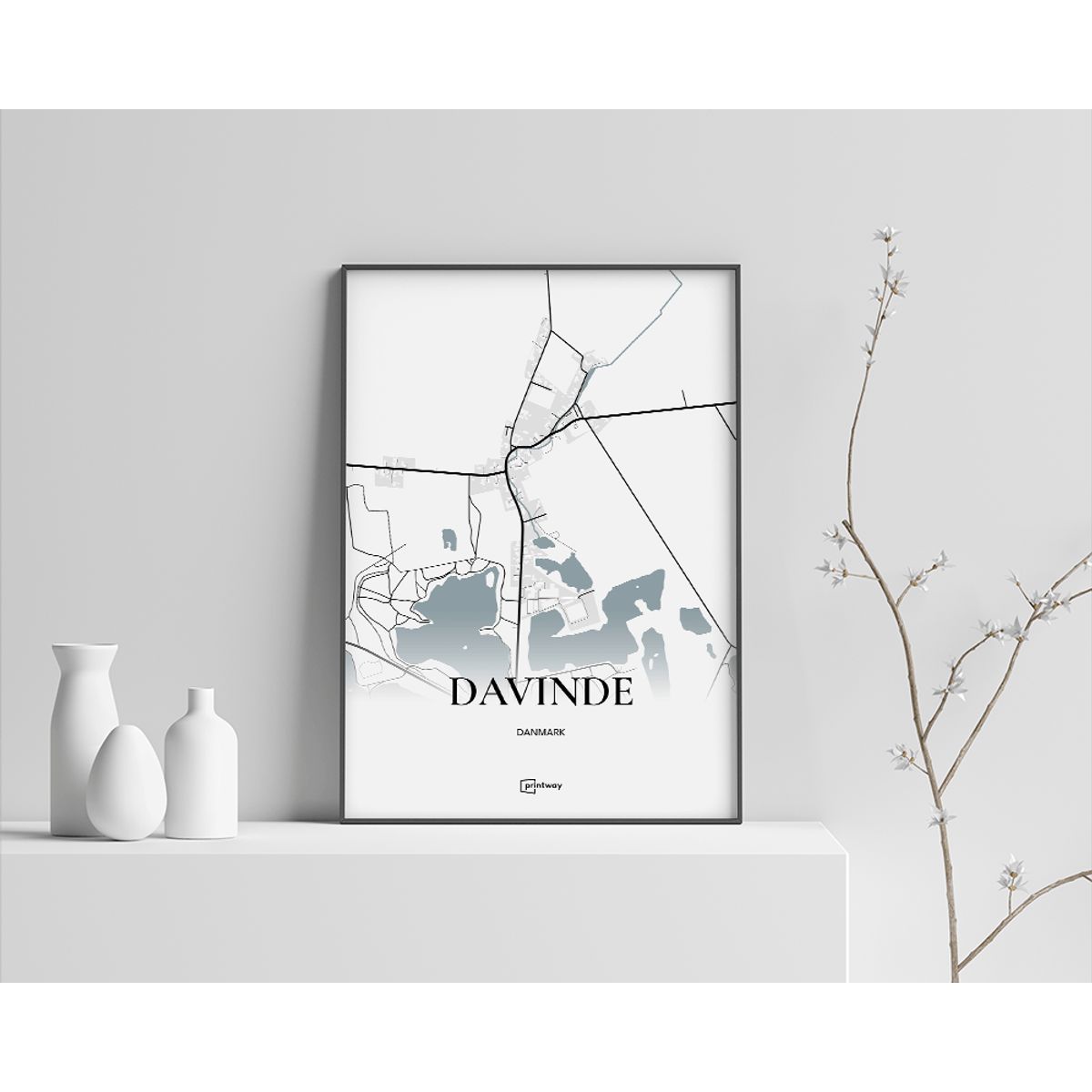 Davinde Plakaten 50×70 cm (B2)