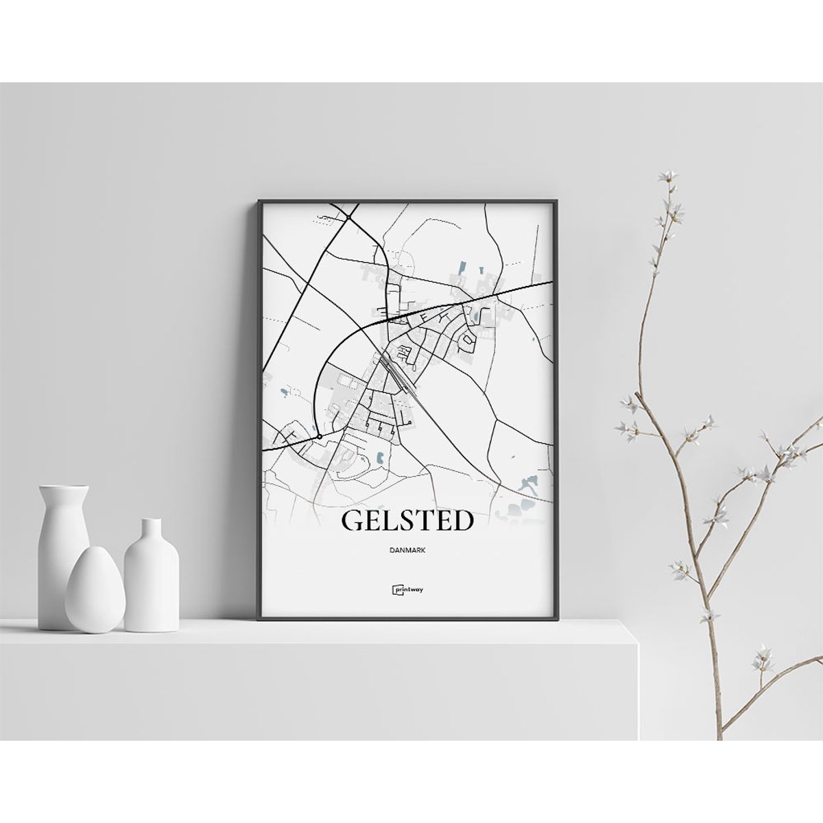 Gelsted Plakaten 70×100 cm (B1)