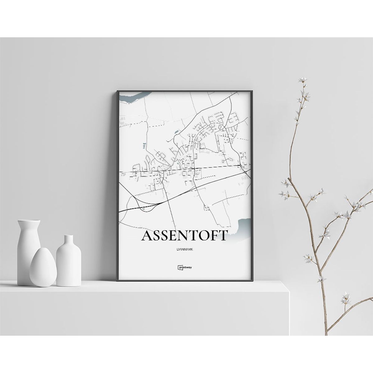 Assentoft Plakaten 50×70 cm (B2)