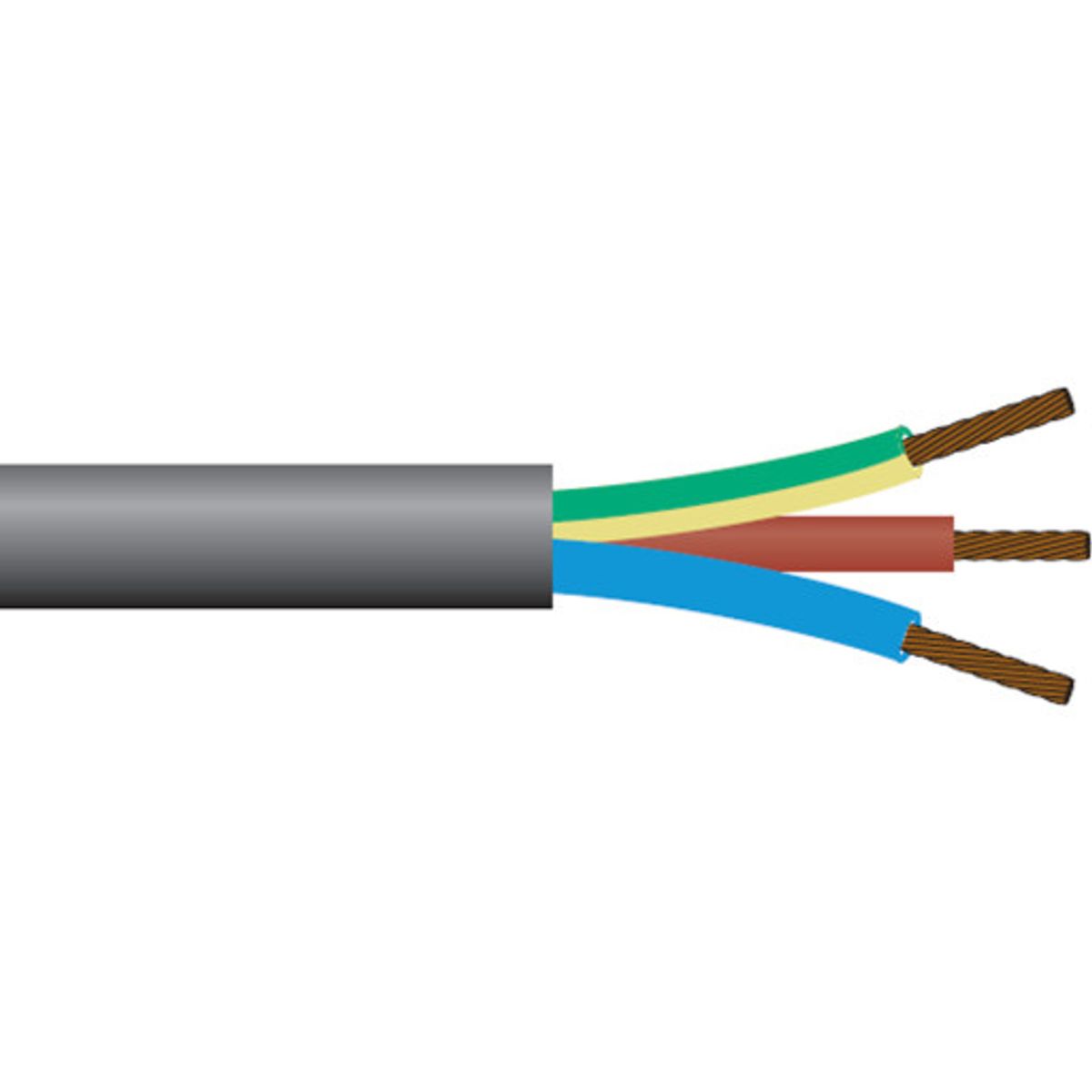 50 meter Gummikabel GKSOJ 5G1,5 H07RN-F R50