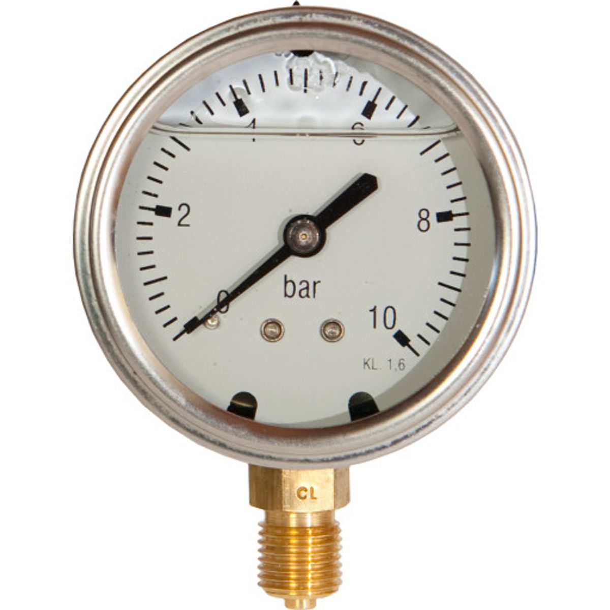 1/4" x 63 mm Manometer 10 bar glycerin