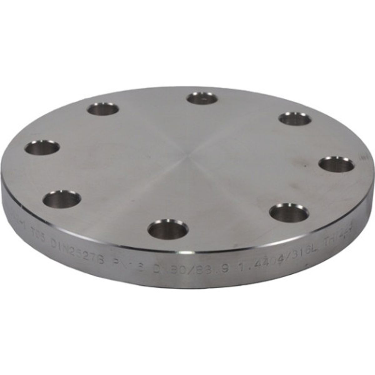 114,3 mm Blindflange, AISI 316L, DIN 2527, EN1092-1, PN10-16