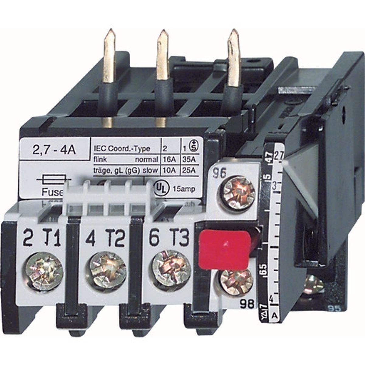 Termorelæ U12-16E-K3, 10-14A