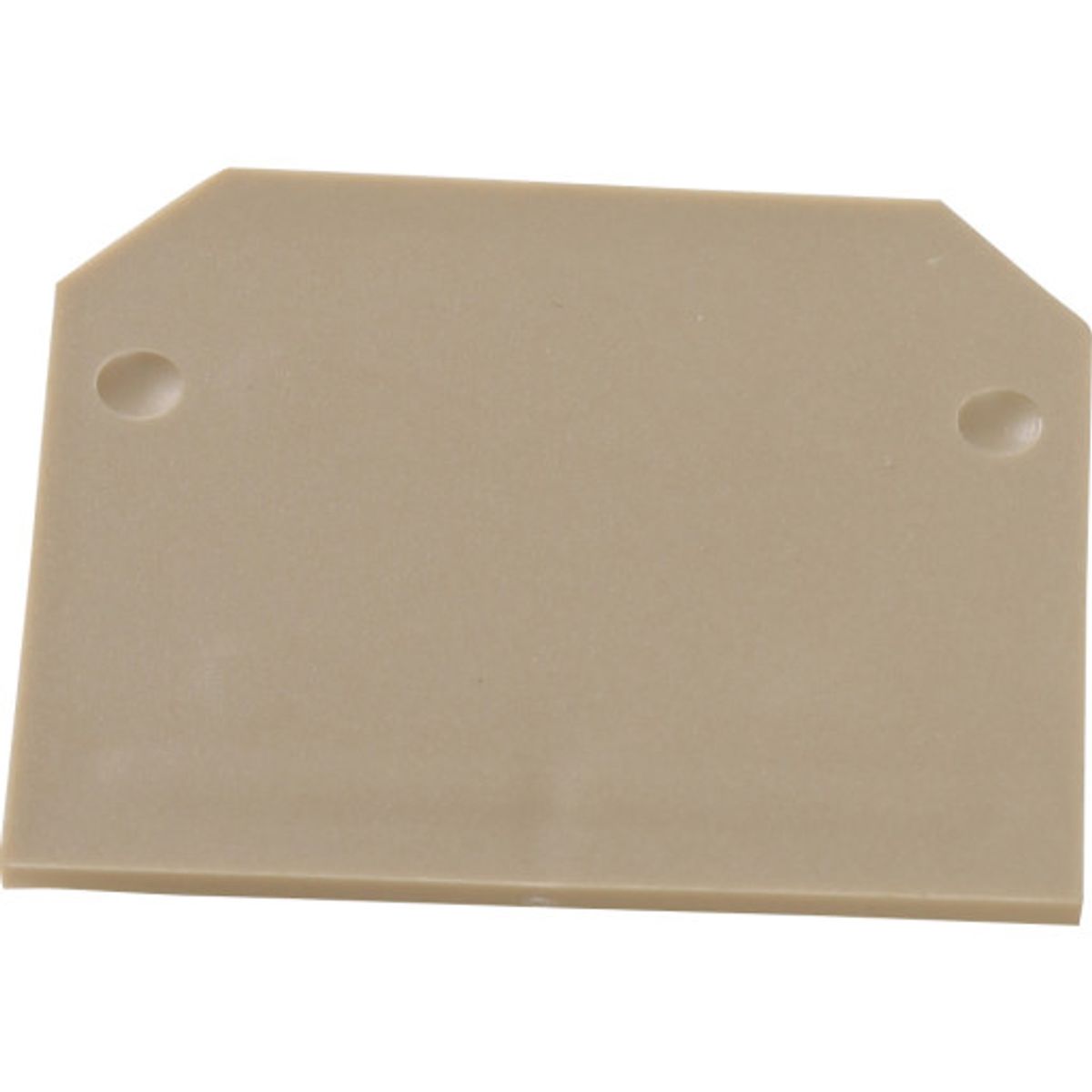 Weidmüller AP SAK endeplade, beige, 2,5 mm²