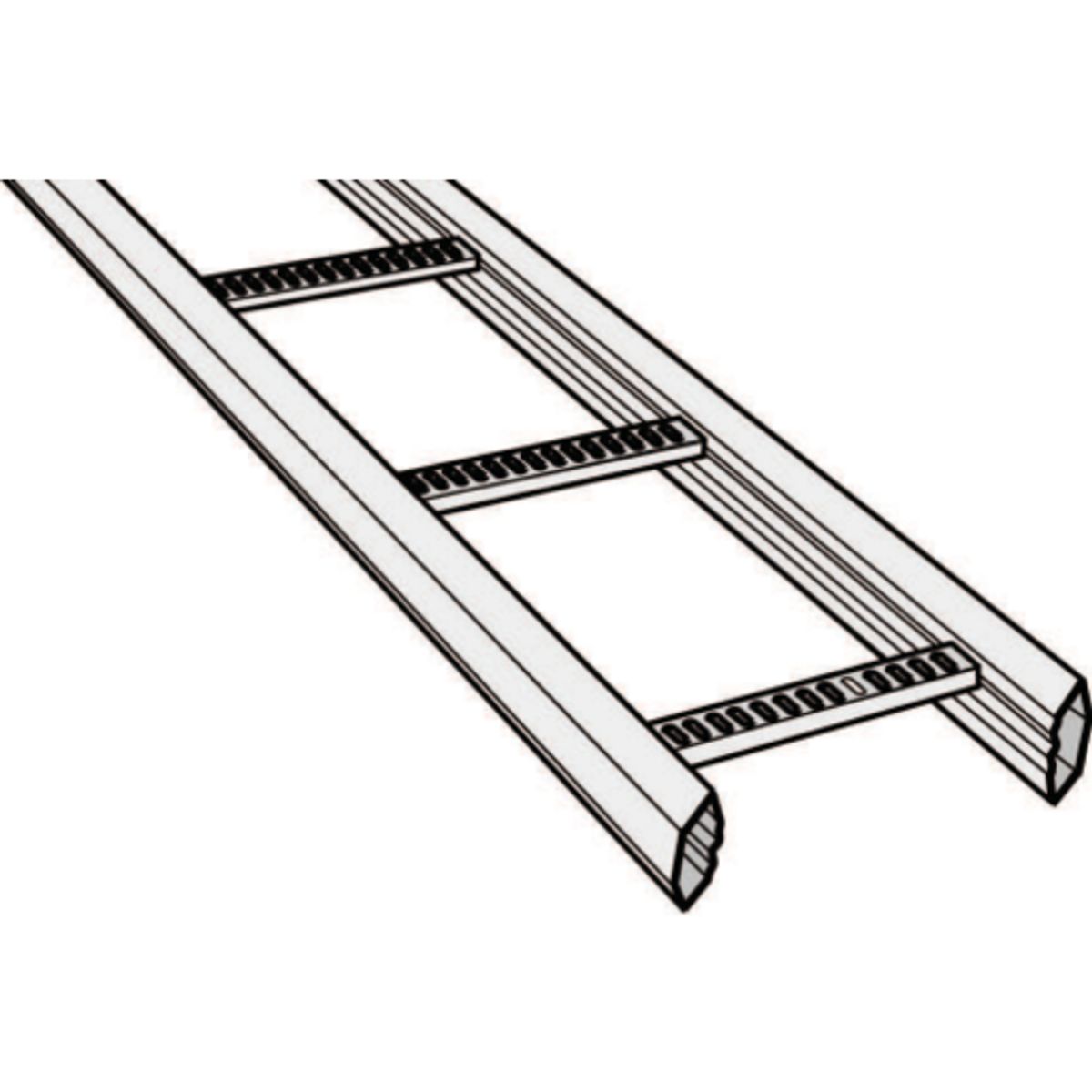 6 meter Kabelstige KHZP 200mm FZV (6M)