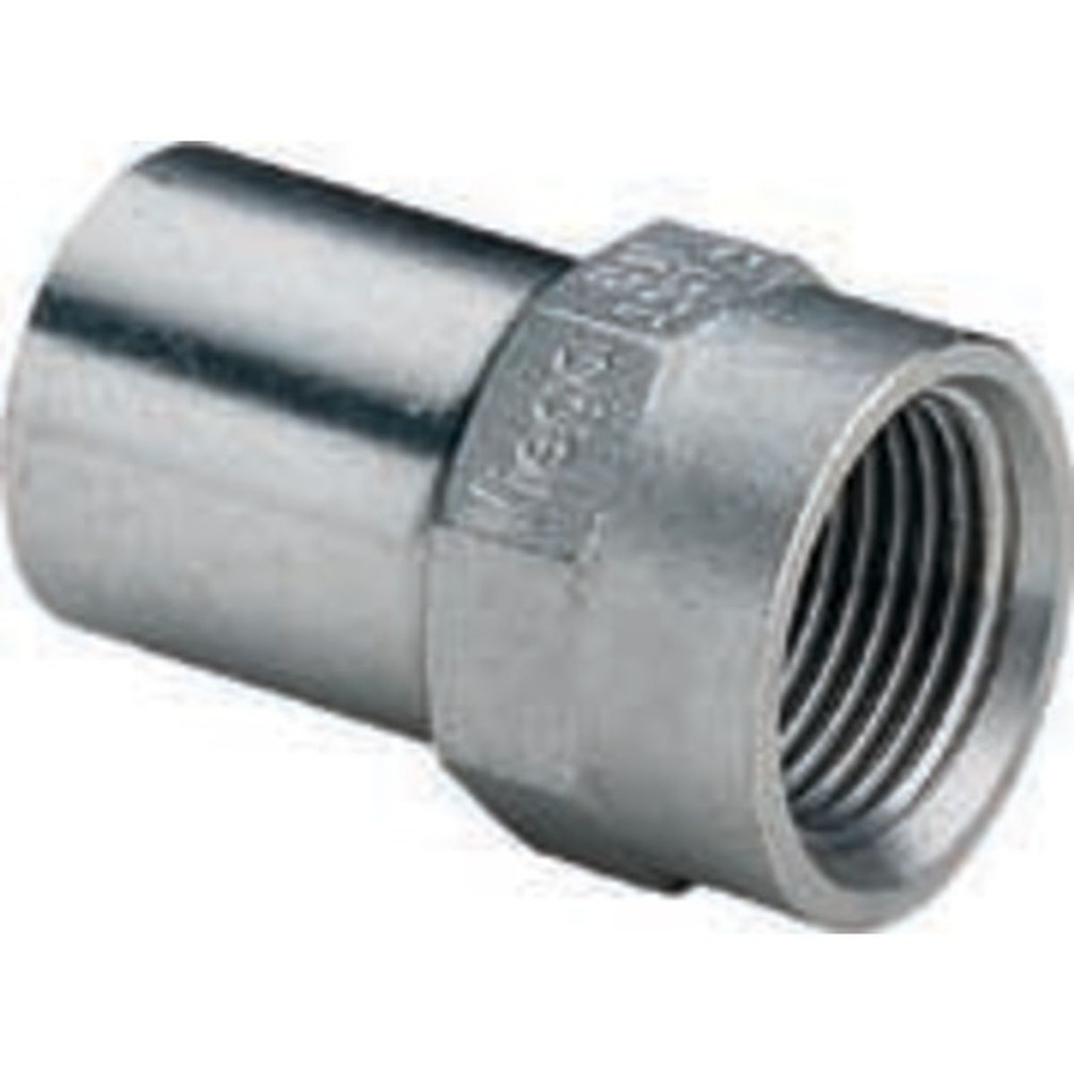 15 mm x 1/2" Indstik Sanpress Inox nippel/muffe