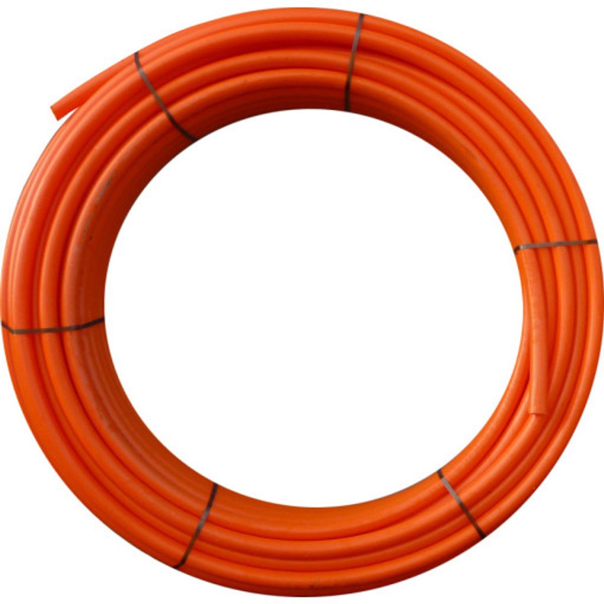 100 meter Uponor 40 mm SDR17 PE-kabelrør, glat/glat, 100 m, orange