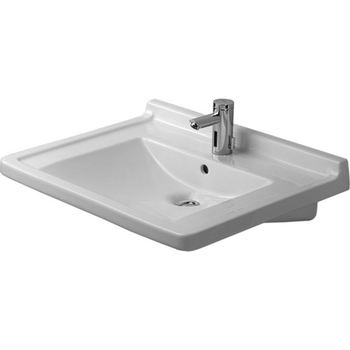 Duravit Starck 3 Vital håndvask, 70x54,5 cm, hvid