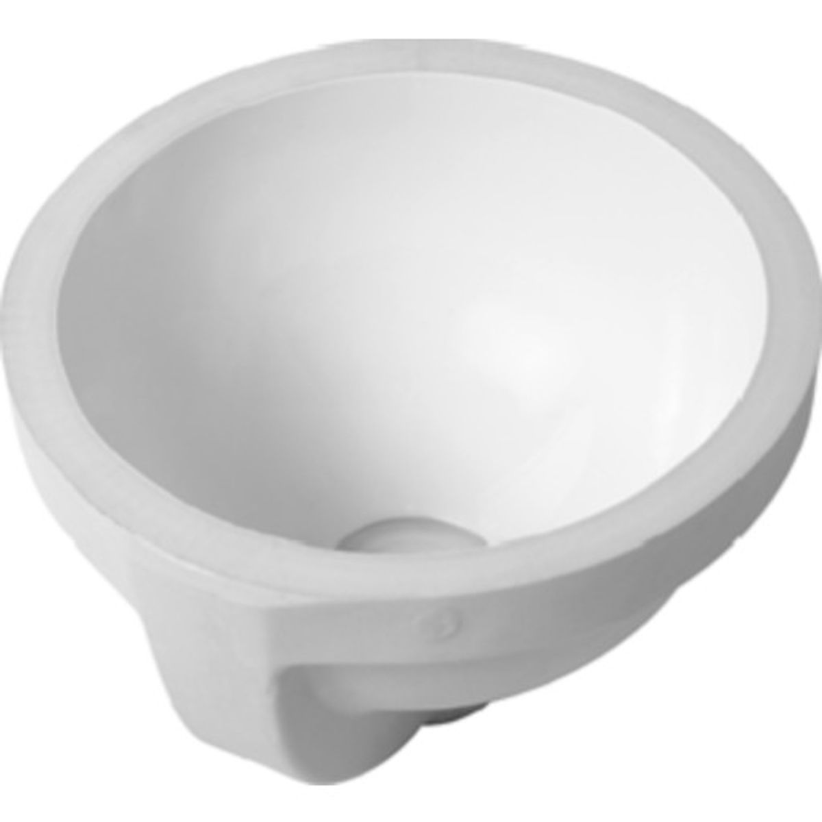 Duravit Architec håndvask, Ø32,5 cm, hvid