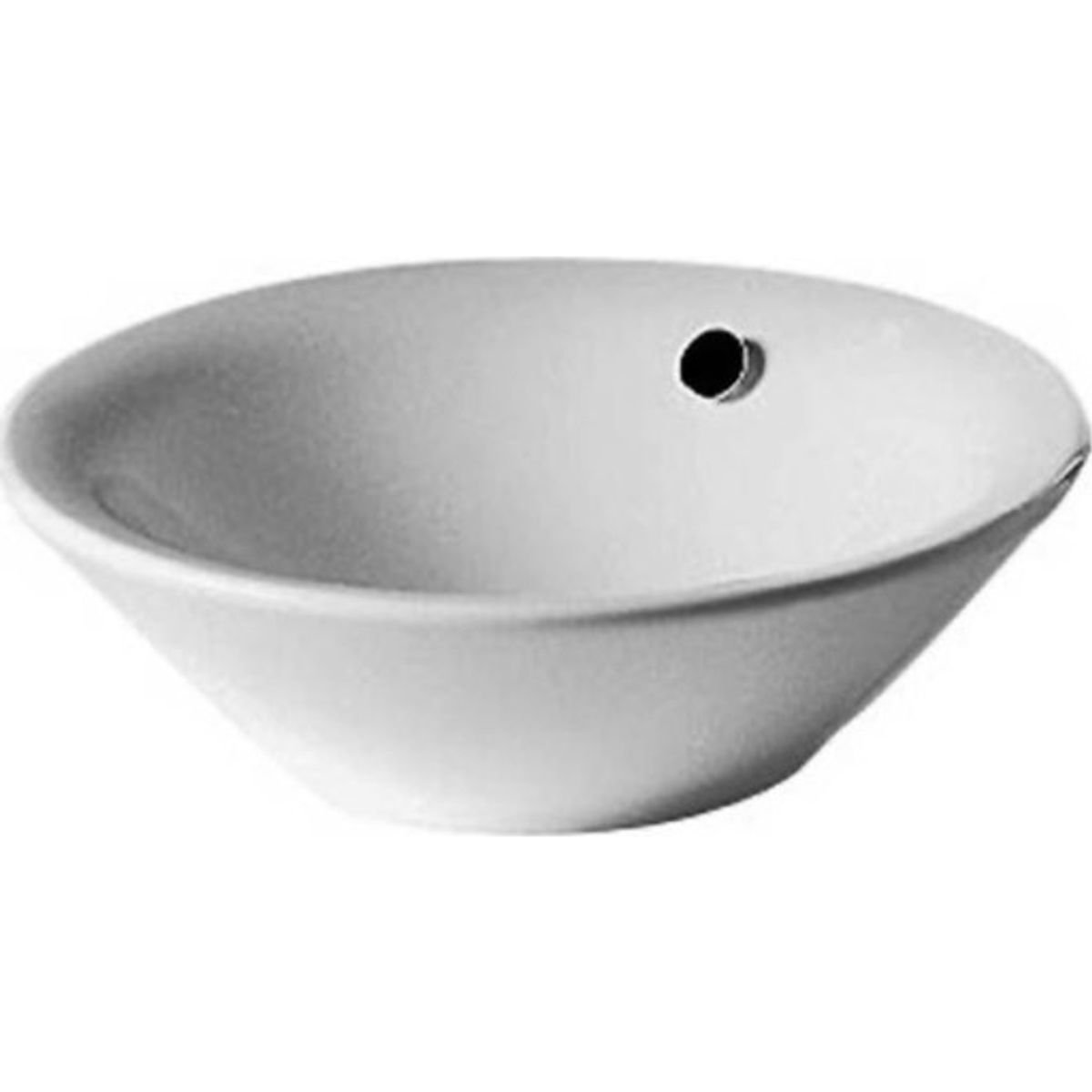 Duravit Starck 1 håndvask, Ø33 cm, hvid