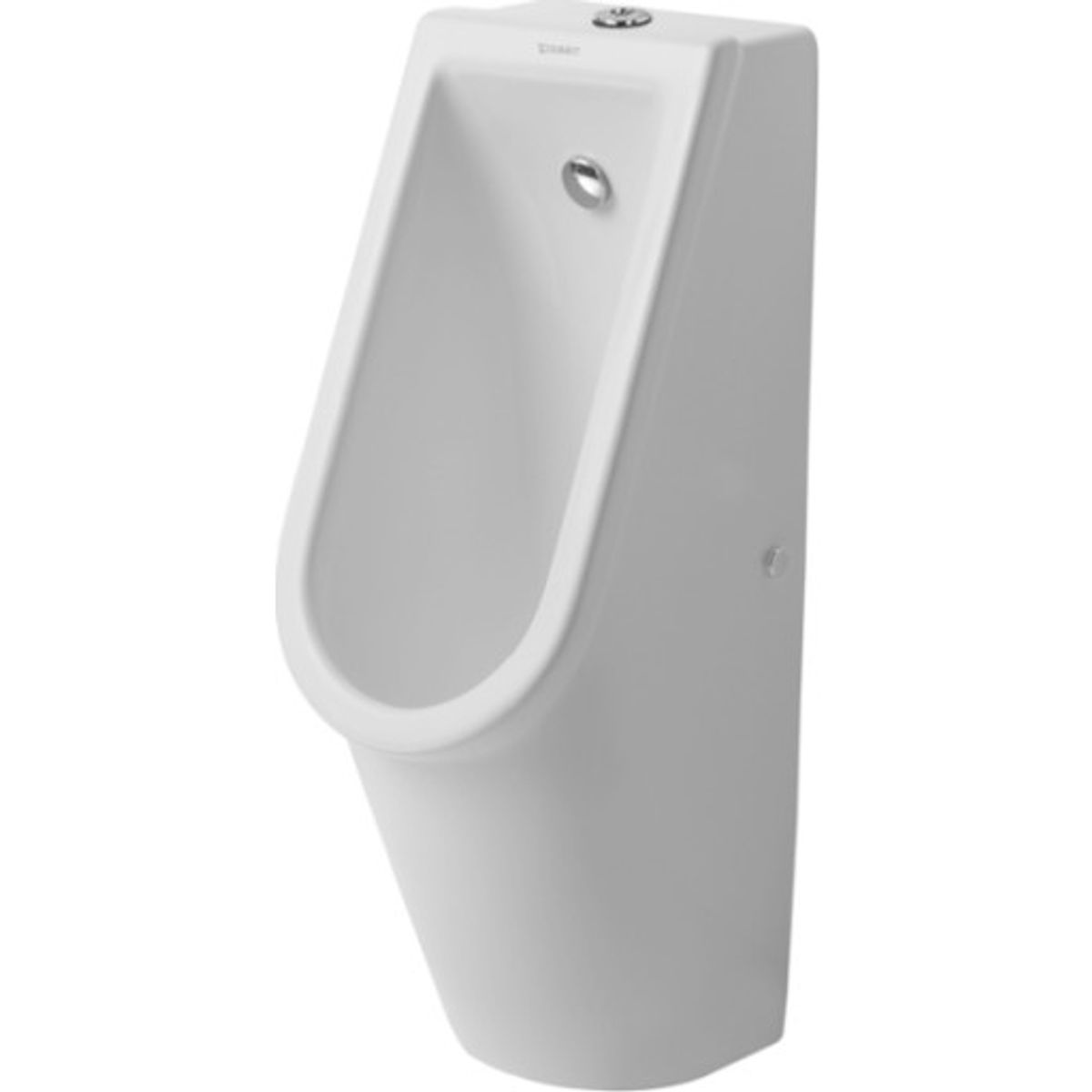 Starck 3 urinal med dyse tilslutning bagfra med flue wondergliss