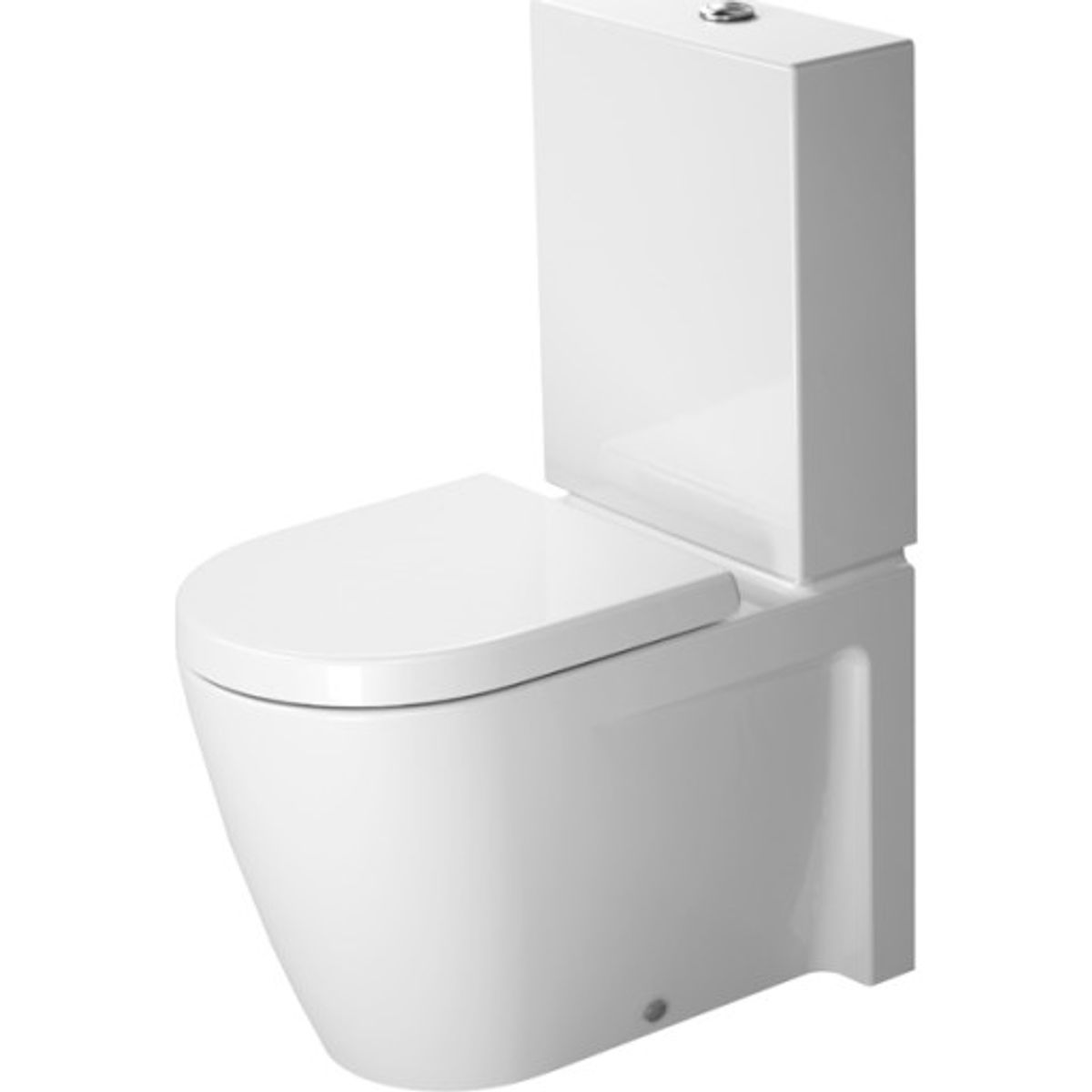 Starck 2 toilet, wondergliss back-to-wall