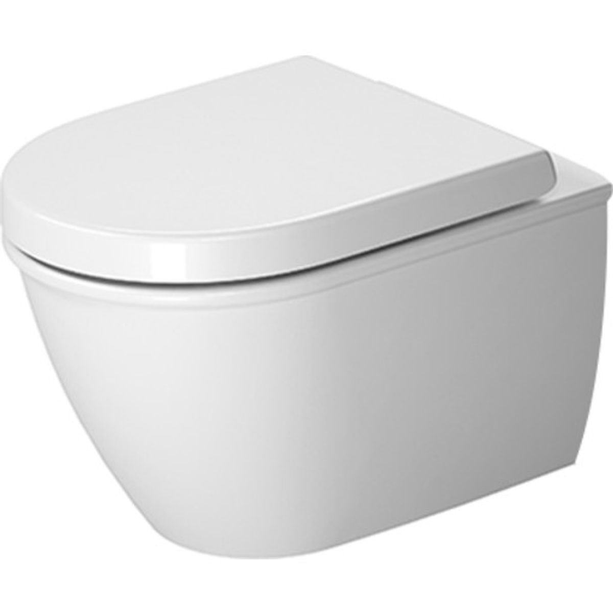 Duravit Darling New væghængt toilet, rengøringsvenlig, hvid