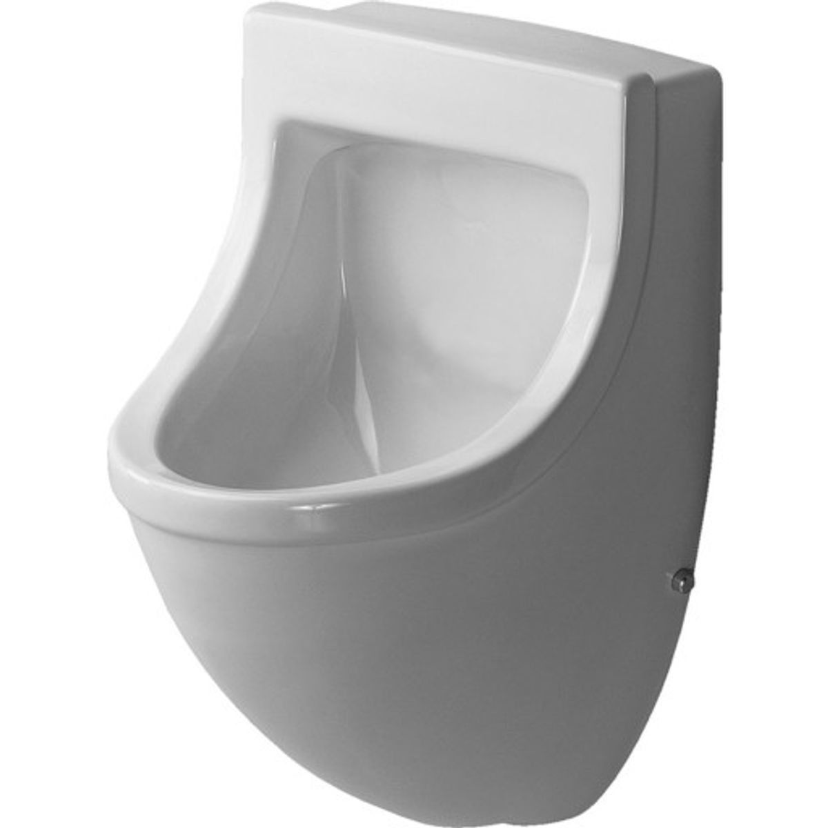 Starck 3 urinal tilslutning bagfra med wondergliss