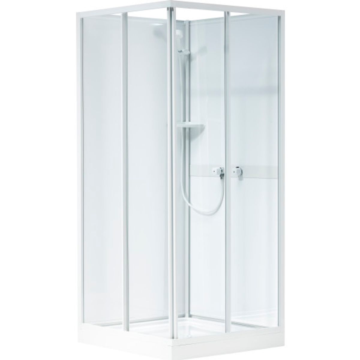 Contura Shower Next NKH 88 VK 80 x 80 cm overdel