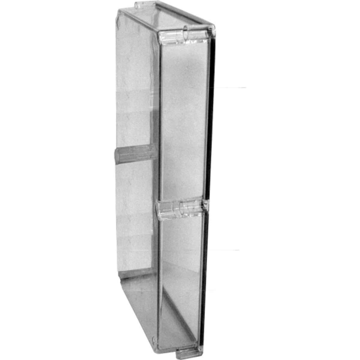 Combiester Dæksel 270x180x45 mm Transparent KD432