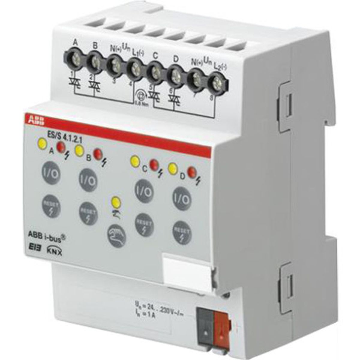 KNX Elektronisk Kontaktaktuator 4-Kanal mdrc