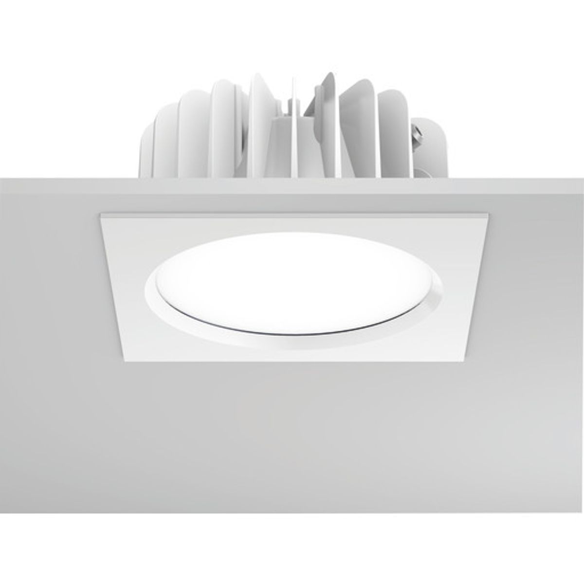 Downlight Ledona Eco LED 33,3W 830, 220 x 220 x 113 mm