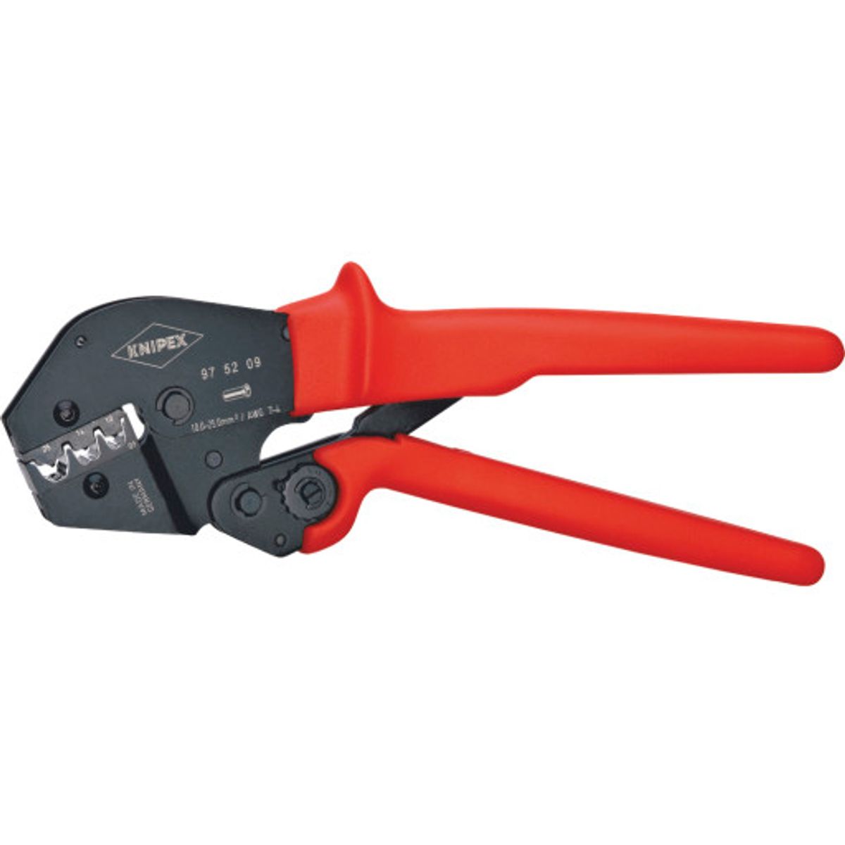 KNIPEX crimptang, 250 mm, kabeltyller 10 / 16 / 25 mm²