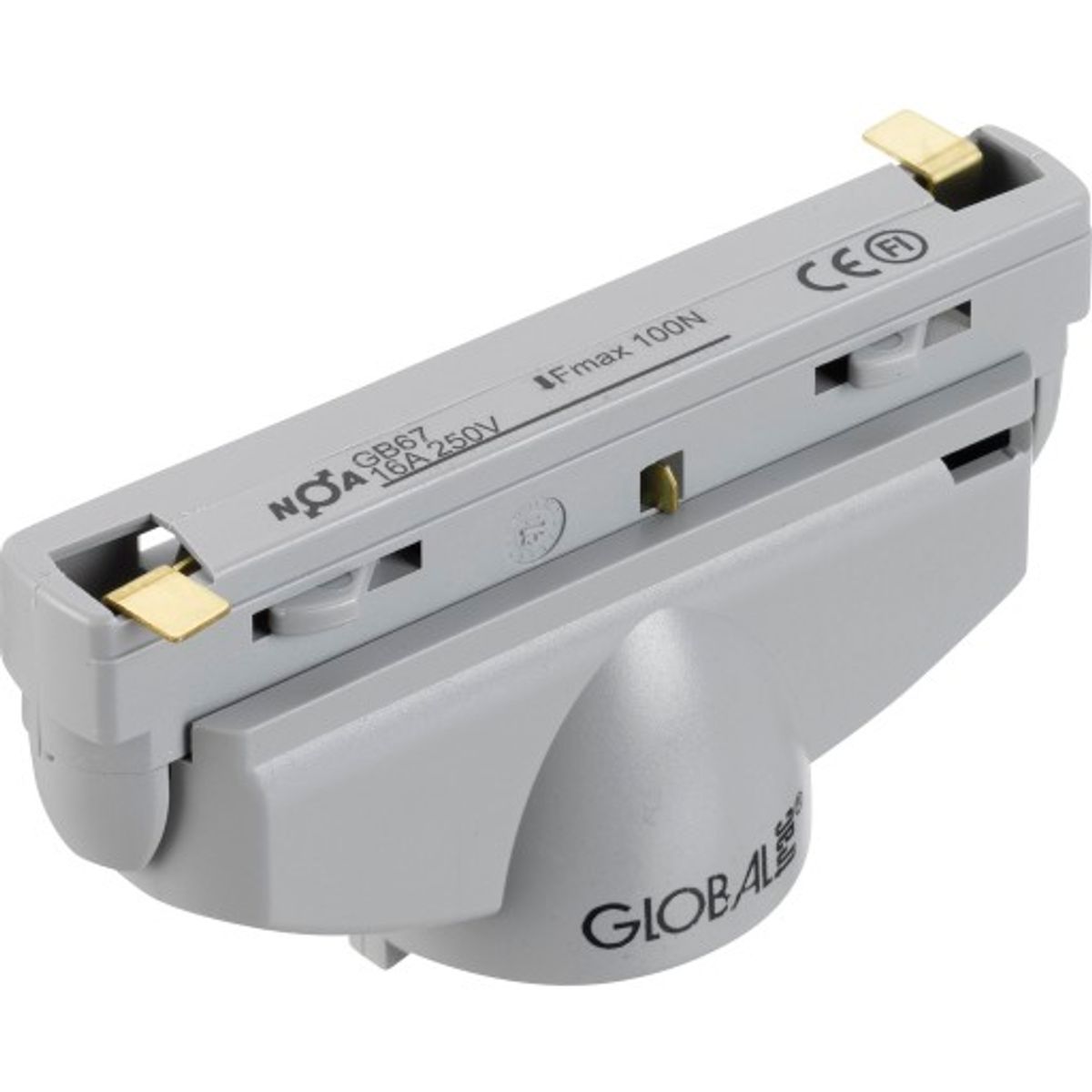 Global 1F pendeladapter, 5 kg, grå