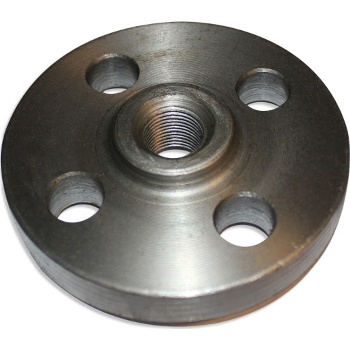 Sort stålflange 1/2"