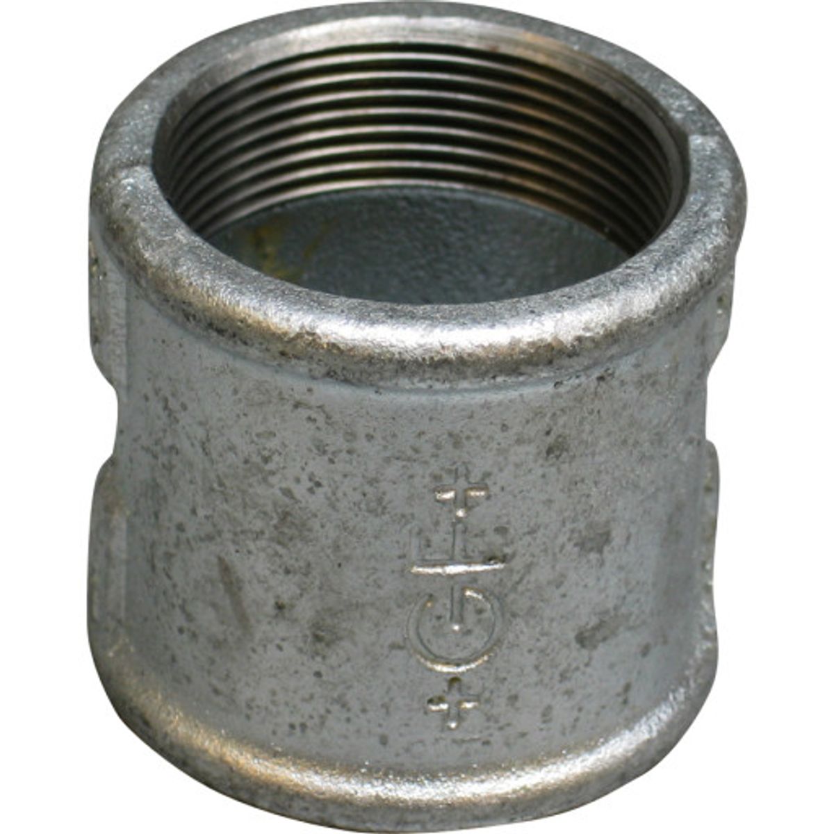 3" Galvaniseret randmuffe